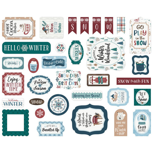 Echo Park - Wonderful Winter Days Collection - Ephemera Echo Park - Wonderful Winter Days Collection - Ephemera