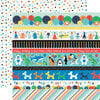 Echo Park - It's Your Birthday Boy Collection - 12 x 12 Double Sided Paper - Border Strips