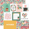 Echo Park - Year In Review Collection - 12 x 12 Double Sided Paper - October