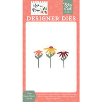 Echo Park - Year In Review Collection - Dies - Three Happy Flowers