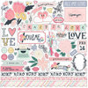 Echo Park - You and Me Collection - 12 x 12 Cardstock Stickers - Elements