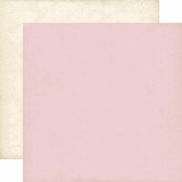 Echo Park - Yours Truly Collection - 12 x 12 Double Sided Paper - Light Pink