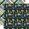 Echo Park - Animal Safari Collection - 12 x 12 Double Sided Paper - Safari