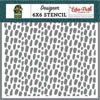 Echo Park - Animal Safari Collection - 6 x 6 Stencil - Cheetah Spots