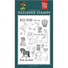 Echo Park - Animal Safari Collection - Clear Photopolymer Stamps - Wild Thing