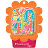 EK Success - American Girl Crafts - Chipboard Stickers with Glitter Accents - Lots of Letters