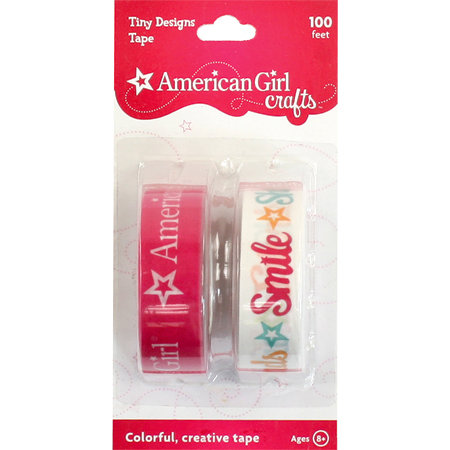 EK Success - American Girl Crafts - Tiny Designs Tape - Logo