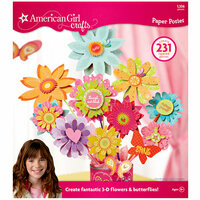 EK Success - American Girl Crafts - Paper Posies Flower Pad, CLEARANCE