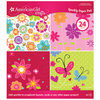 EK Success - American Girl Crafts - 8.5 x 8.5 Sparkly Paper Pad with Glitter Accents, CLEARANCE