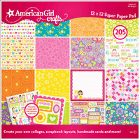 EK Success - American Girl Crafts - 12 x 12 Paper Pad - Spring, CLEARANCE
