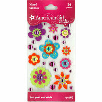 EK Success - American Girl Crafts - Stickers - Flowers