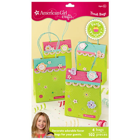 EK Success - American Girl Crafts - Party Collection - Favor Bags and Tags