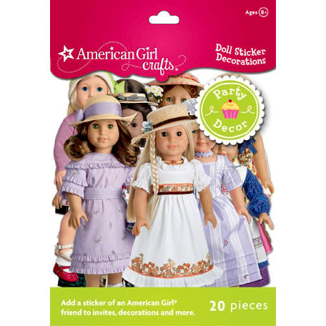 EK Success - American Girl Crafts - Party Collection - Decorations - Doll Sticker