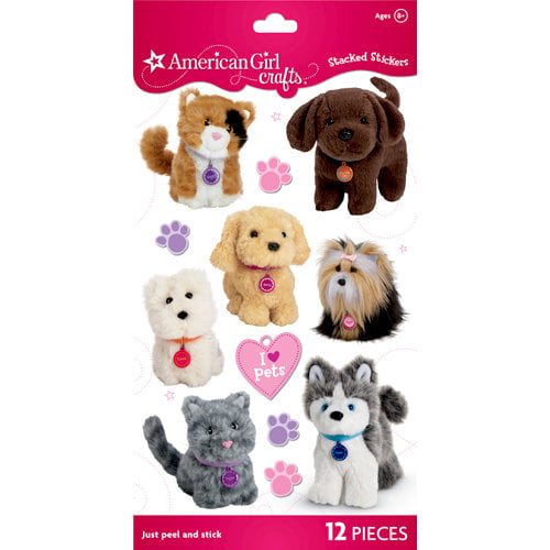 EK Success - American Girl Crafts - Stacked Stickers - My American Girl Pets