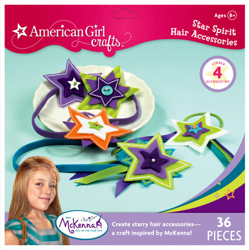 EK Success - American Girl Crafts - Jewelry - Activity Kit - Hair Accessory - Star Spirit
