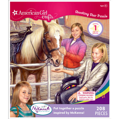EK Success - American Girl Crafts - Hearts and Horses Puzzle