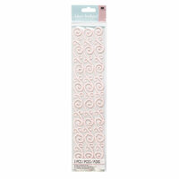 EK Success - Jolee's Boutique - Confections Collection - 3 Dimensional Stickers - Pink Flourishes Borders