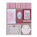 EK Success - Jolee's Boutique - French General Collection - Red Fabric Remnants