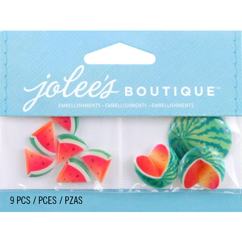 EK Success - Jolee's by You Redux - 3 Dimensional Embellishments - Watermelon Slices