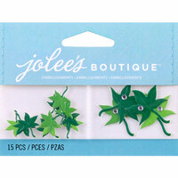 EK Success - Jolee's by You Redux - 3 Dimensional Embellishments with Gem Accents - Mini Maple Leaves