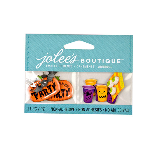 EK Success - Jolee's Boutique - 3D Embellishments with Epoxy Accents - Mini Halloween Party