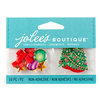 EK Success - Jolee's Boutique - Christmas - 3D Embellishments with Gem Accents - Christmas Ornaments and Trees