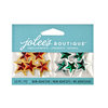 EK Success - Jolee's Boutique - 3D Embellishments with Foil and Gem Accents - Mini Christmas Stars