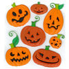 EK Success - Jolee's Boutique - Halloween - 3 Dimensional Stickers - Funny Pumpkins