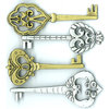 EK Success - Jolee's Boutique - Parcel Refresh Collection - 3 Dimensional Stickers with Gem Accents - Victorian Keys