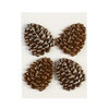 EK Success - Jolee's Boutique - Parcel Collection - Christmas - 3 Dimensional Stickers - Glittered Edge Pine Combs