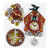 EK Success - Jolee&#039;s Boutique - Steampunk Collection - 3 Dimensional Stickers with Epoxy and Foil Accents - Coo Coo Clocks