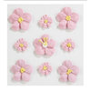 EK Success - Jolee's Boutique - Confections Collection - 3 Dimensional Stickers - Small and Large Pink Icing Flowers