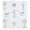 EK Success - Jolee's Boutique - Confections Collection - 3 Dimensional Stickers - Baby Boy Icing Rattles