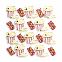 EK Success - Jolee's Boutique - 3 Dimensional Stickers with Gem and Glitter Accents - Popcorn Repeats