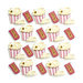 EK Success - Jolee's Boutique - 3 Dimensional Stickers with Gem and Glitter Accents - Popcorn Repeats