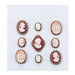 EK Success - Jolee's Boutique - French General Collection - Cameos - Layered Metal Resin