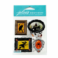 EK Success - Jolee's Boutique - Halloween 2013 Collection - 3D Stickers - Framed Silhouettes