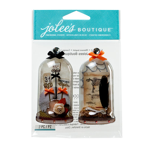 EK Success - Jolee's Boutique - Halloween 2013 Collection - 3D Stickers with Gem Accents - Apothecary Jars