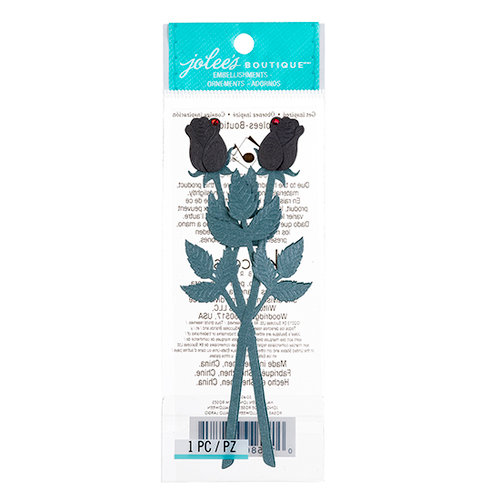EK Success - Jolee's Boutique - Halloween 2013 Collection - 3D Stickers - Long Stem Roses