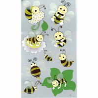 EK Success - Jolee's Boutique - 3 Dimensional Stickers with Glitter Accents - Bumblebees