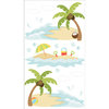 EK Success - Jolee's Boutique - 3 Dimensional Stickers with Epoxy Accents - Vellum Waves and Sand