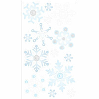 EK Success - Jolee's Boutique - 3 Dimensional Stickers with Foil and Gem Accents - Vellum Snowflakes