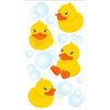 EK Success - Jolee's Boutique - 3 Dimensional Stickers with Epoxy and Glitter Accents - Vellum Rubber Ducky N Bubbles, CLEARANCE