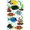 EK Success - Jolee's Boutique - 3 Dimensional Stickers with Epoxy and Glitter Accents - Tropical Fish Large