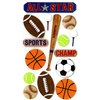 EK Success - Jolee's Boutique - 3 Dimensional Stickers with Gem Accents - All Star