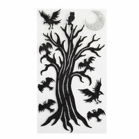 EK Success - Jolee's Boutique - Parcel Refresh Collection - Halloween - 3 Dimensional Stickers with Gem and Glitter Accents - Spooky Tree