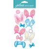 EK Success - Jolee's Boutique - Dress Ups Collection - 3 Dimensional Stickers - Bunny Ears