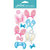 EK Success - Jolee&#039;s Boutique - Dress Ups Collection - 3 Dimensional Stickers - Bunny Ears
