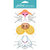 EK Success - Jolee&#039;s Boutique - Dress Ups Collection - 3 Dimensional Stickers - Animal Noses