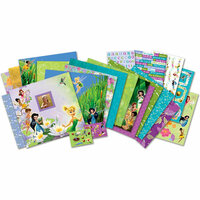 EK Success - Disney Collection - 12 x 12 Scrapbook Album Kit - Tinkerbell